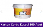 Fashcolle Karton Çorba Kasesi 16 Oz 100 Adet 77.01.0001